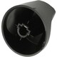 image 2 of SPARES2GO Black Control Knob Switch for Hotpoint Hot-Ari DH53K DH53KS DH93CK MH99.1 SH31K SH33K SH33KS Oven Cooker (Pack of 2)