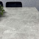 image 2 of Grey Dining Table with Hairpin Legs, Bench & 4 Black Velvet Chairs Set for Kitchen & Dining Room Grey