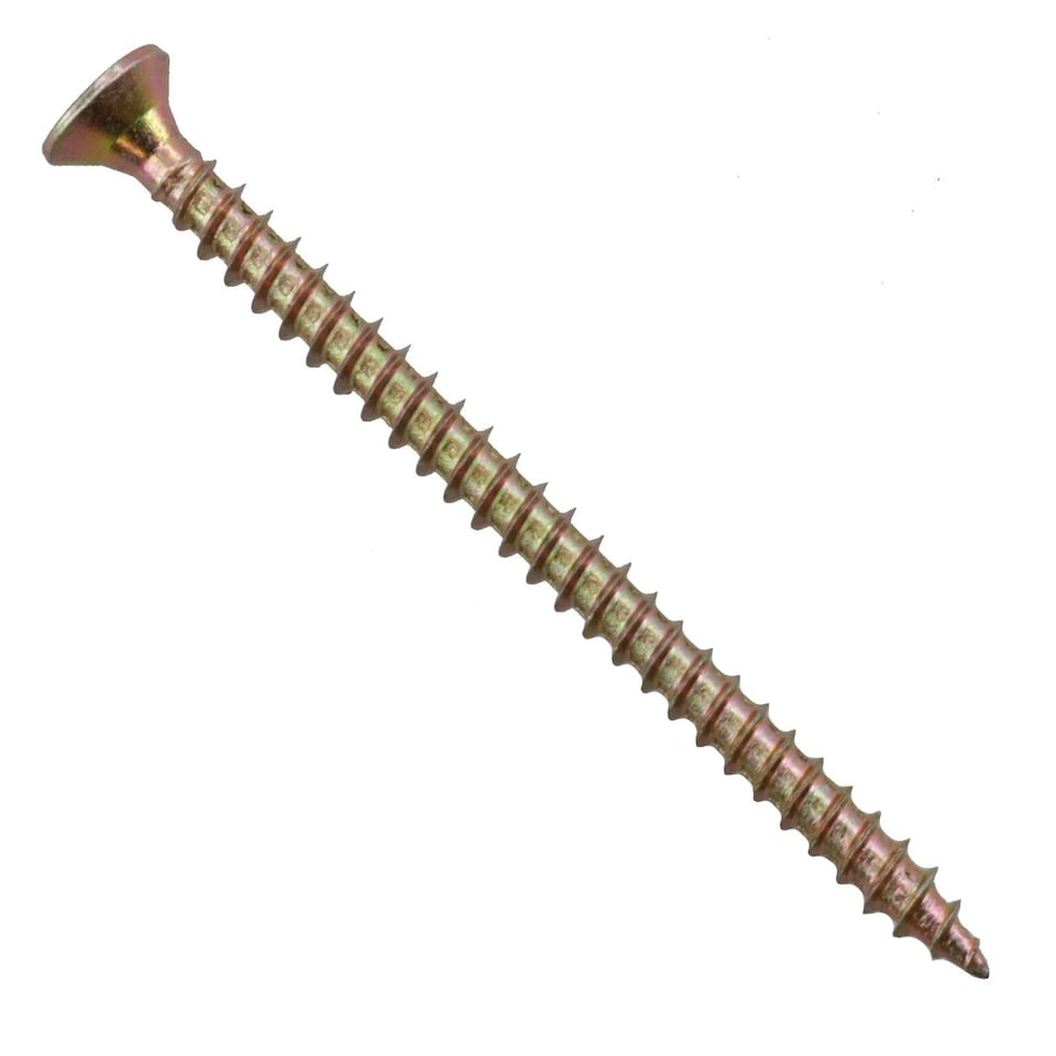 image 1 of Countersunk Multi Purpose Chipboard Wood Timber Screws 70mm Long 50pc