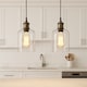 image 3 of CGC Lighting Marinda Clear Glass Cylinder Lampshade