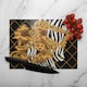 image 2 of Zebra & Baroque Glass Chopping Board | Multi