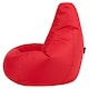 image 4 of Icon Kids Dalton High Back Indoor Outdoor Bean Bag, Red