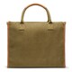 image 1 of Vinga Bosler Recycled Canvas Tote - Green - One Size Green