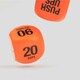 image 3 of Fitness Routine Exercise Dice - Orange