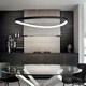 image 2 of Gemini LED Decorative Integrated Pendant Light White, 3000K