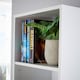 image 5 of Bookcase Display Shelf Freestanding Book Storage Unit Home Living Room Furniture | White