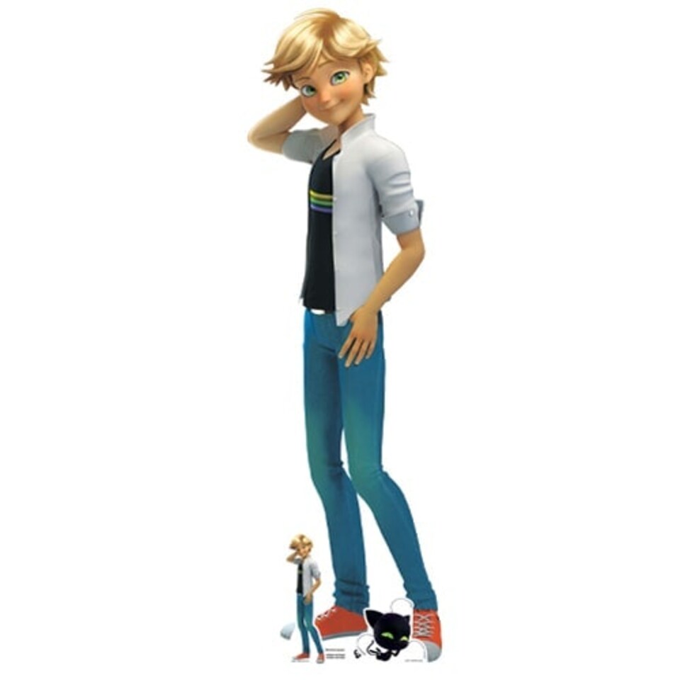 Adrien Agreste Miraculous: Tales of Ladybug & Cat Noir Lifesize Cardboard Cutout 151cm