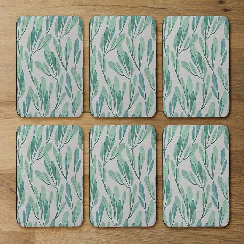 image 1 of Watercolor botanical (Coaster)