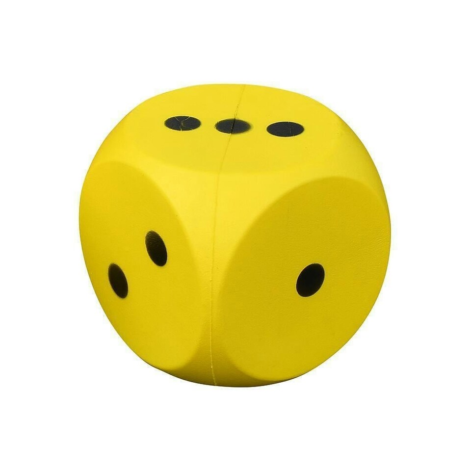 Pre-Sport Foam Dice - Yellow - One Size (UTRD2261)