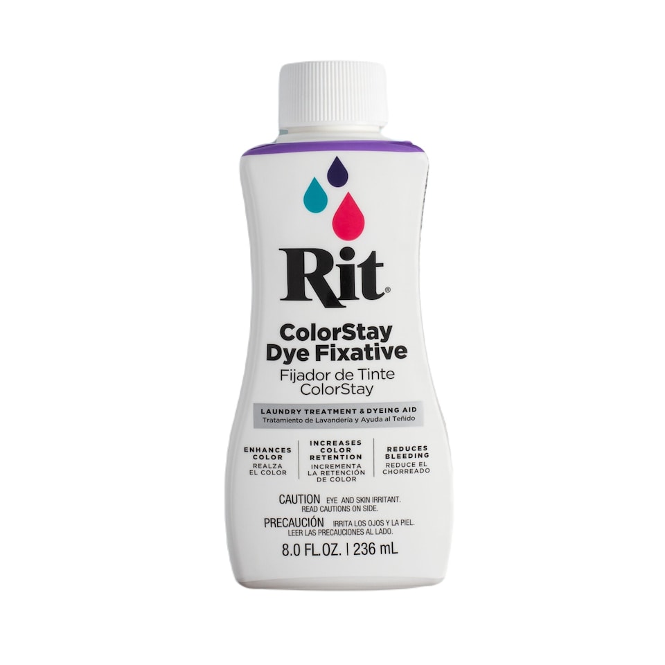 image 1 of Rit Color Stay Dye Fixative Liquid - Fabric Colour Lock Sealer 8oz