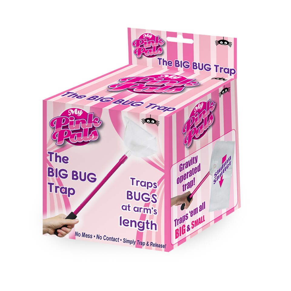 image 1 of Big Bug Katcha - Large Spider & Bug Trap -Pink