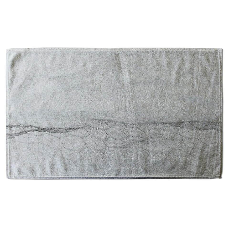 image 1 of futuristic digital landscape (Kitchen Towel)