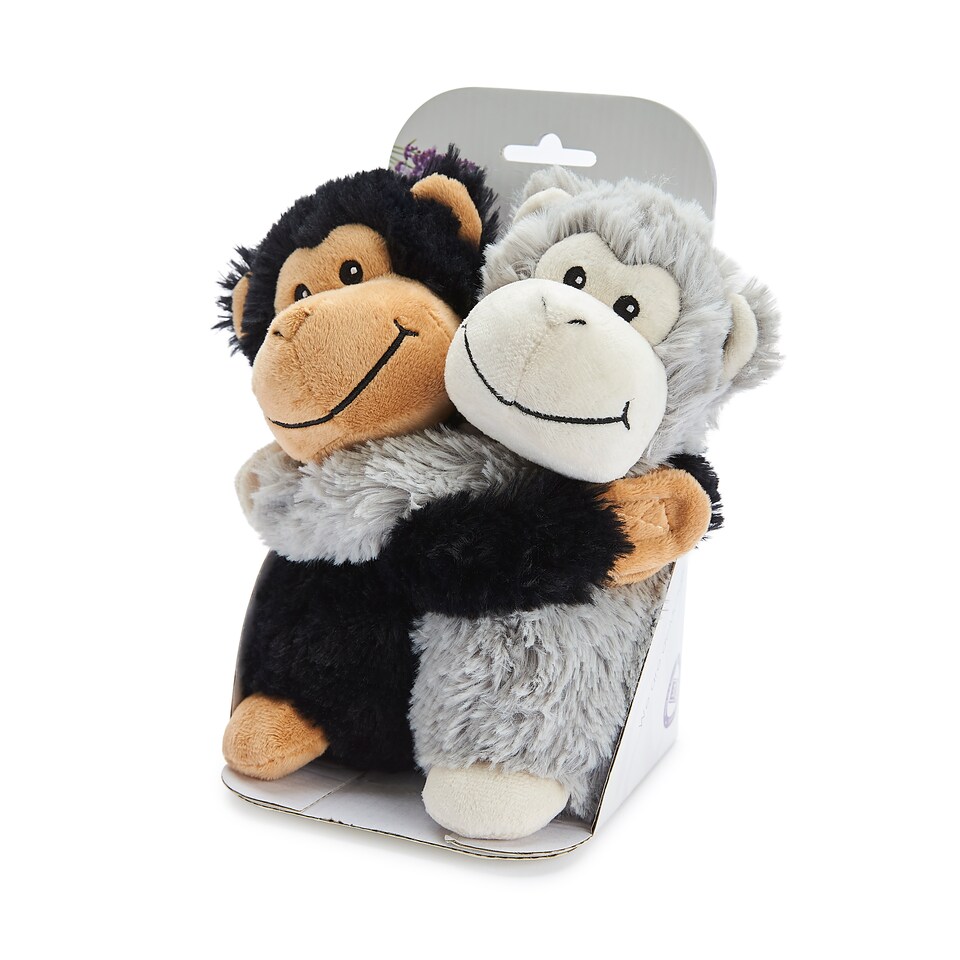 image 1 of Warmies Warm Hugs Monkeys