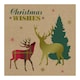image 1 of Tartan Stag Christmas Greeting Cards - Pack of 12