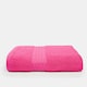 image 1 of OHS Luxury 100% Cotton 500GSM Bathroom Bath Sheet Towel Pink | Bright Pink | Bath sheet