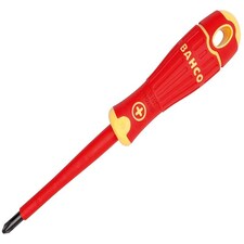 Bahco Bahcofit Insulated Screwdriver Phillips Tip Ph0 X 75Mm