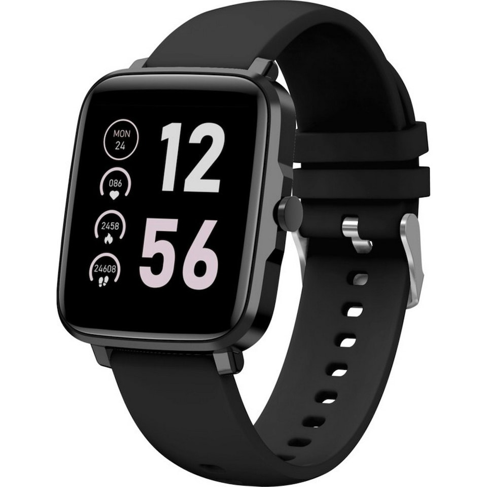 image 1 of Prixton Unisex Adult AT803 Smart Watch - Solid Black - One Size
