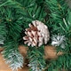image 6 of 2.7m Snow Tipped Christmas Garland with Red Berries, Cones & Bullet Tips