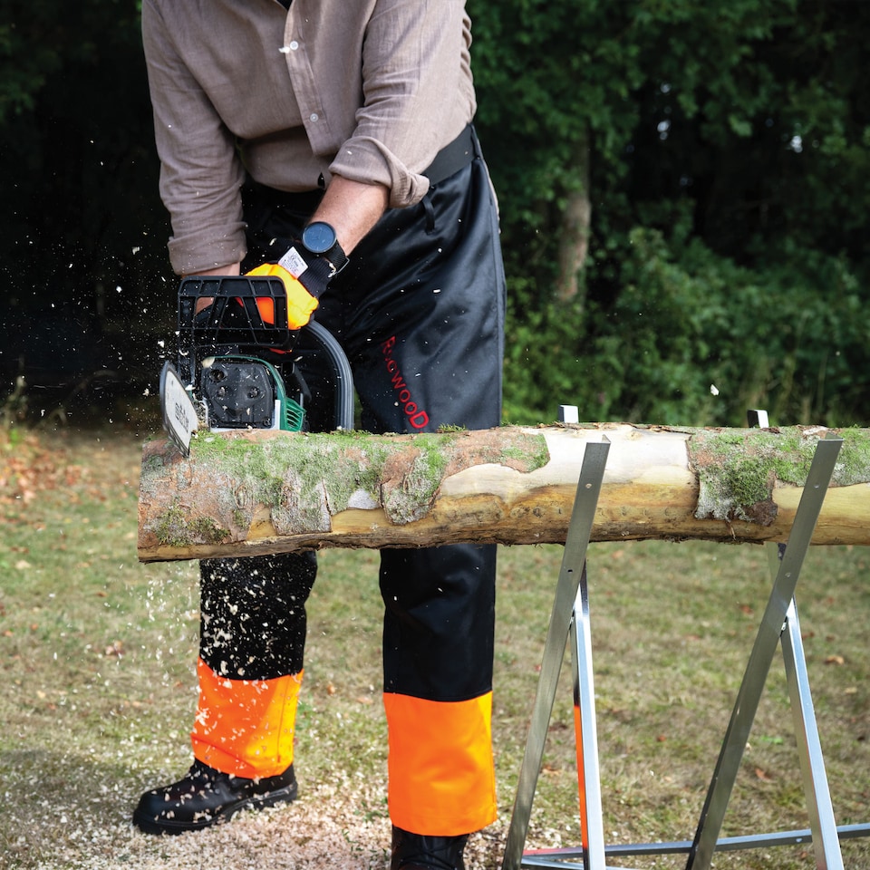 image 1 of Webb Classic 45.2cc 40cm Petrol Chainsaw with Oregon Bar & Chain