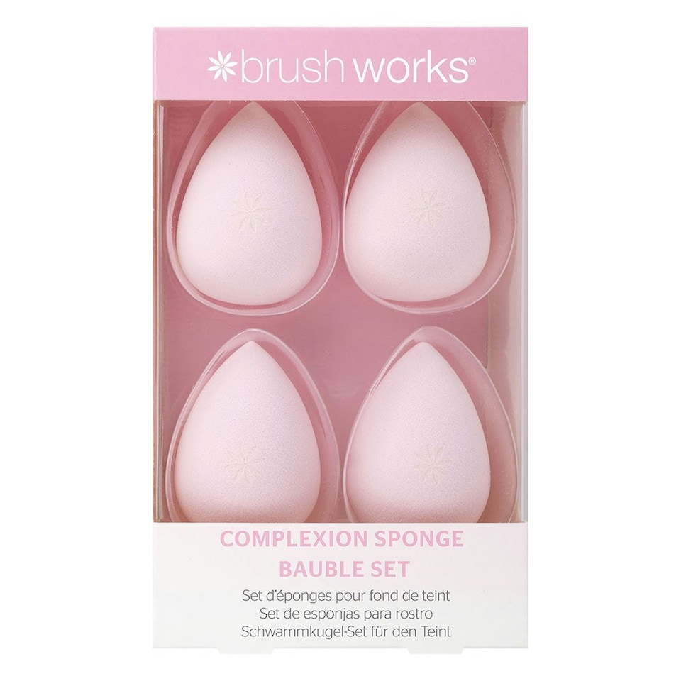 image 1 of Brushworks Complexion Sponge Set - 4 Pack
