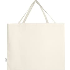 Odessa Recycled Cotton Tote Bag - Natural - One Size Cream