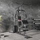 image 8 of HOMCOM Multi Home Gym Machine with 45kg Weight Stack for Full Body Workout