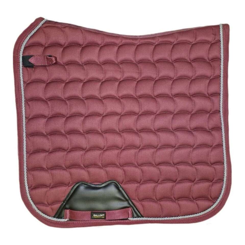 image 1 of Gallop Equestrian Dressage Saddle Pad Purple | Size: Full
Colour: Purple