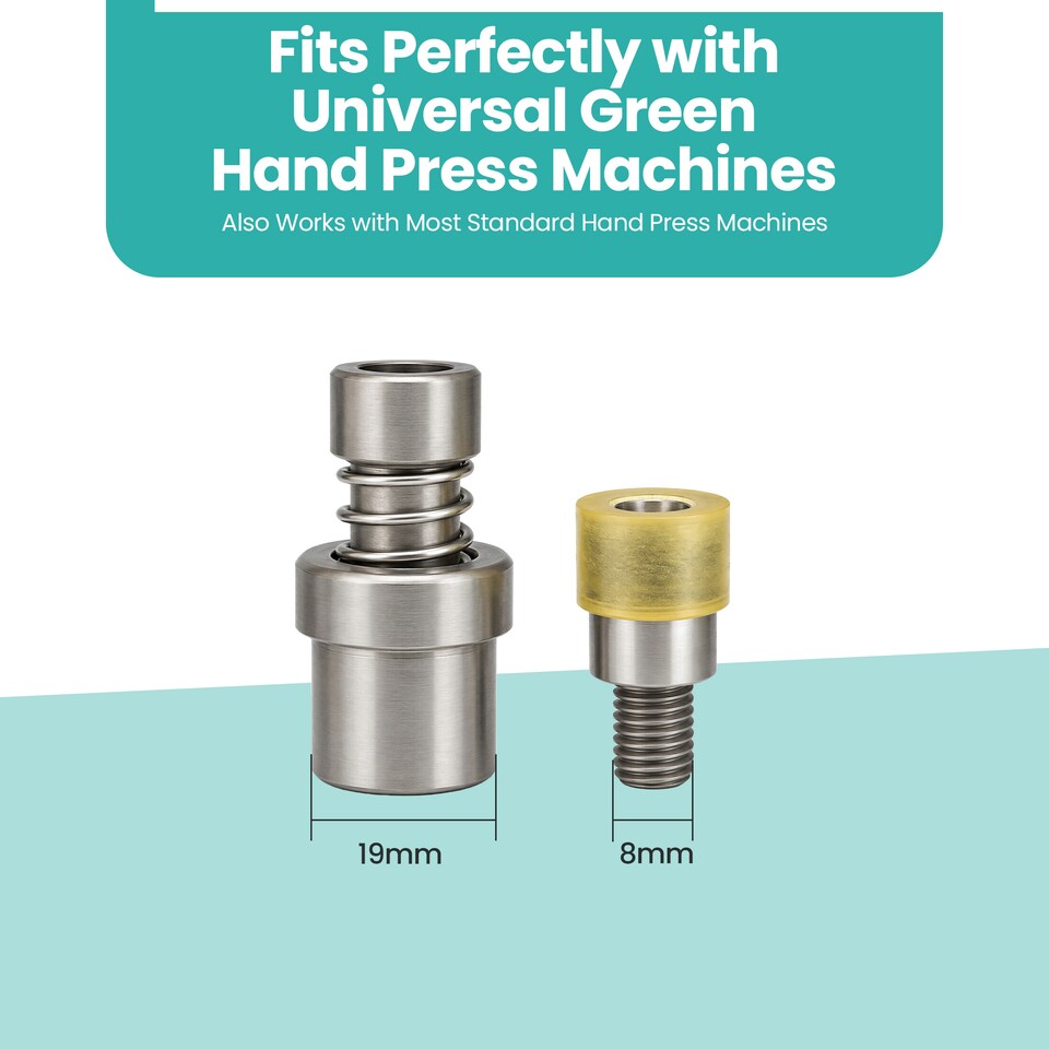 image 1 of 9mm Grommet Punch Machine Die for Green Machine Hand Press for Clothing