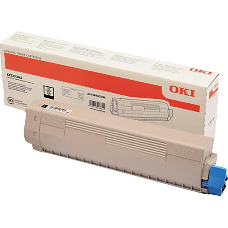image 1 of OKI 46443104 Toner Cartridge - Black