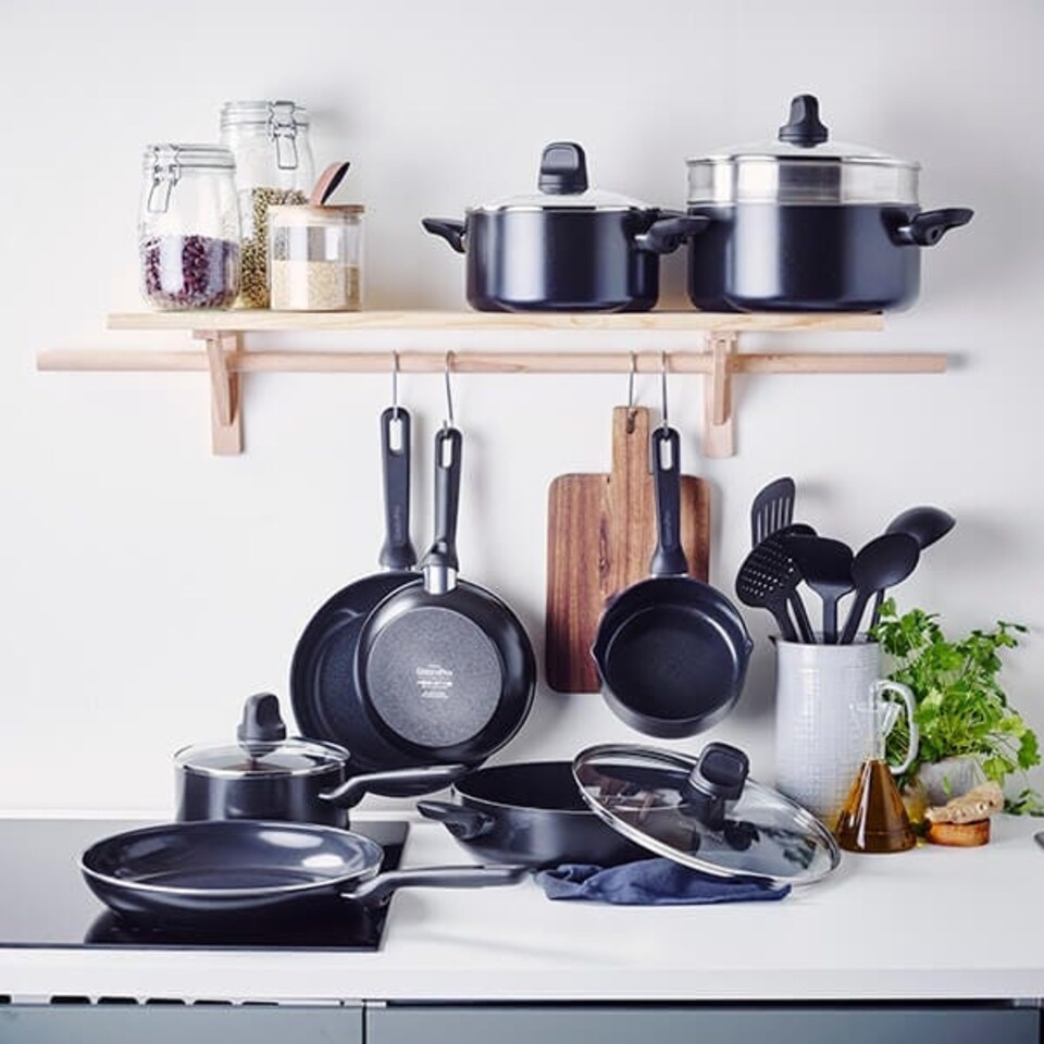 image 1 of GreenPan Memphis Non-Stick 20 Piece Cookware Set
