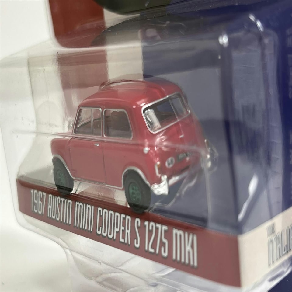image 1 of The Italian Job 1967 Austin Mini Cooper S 1275 MKI Chase Model 1:64 Greenlight 44880B