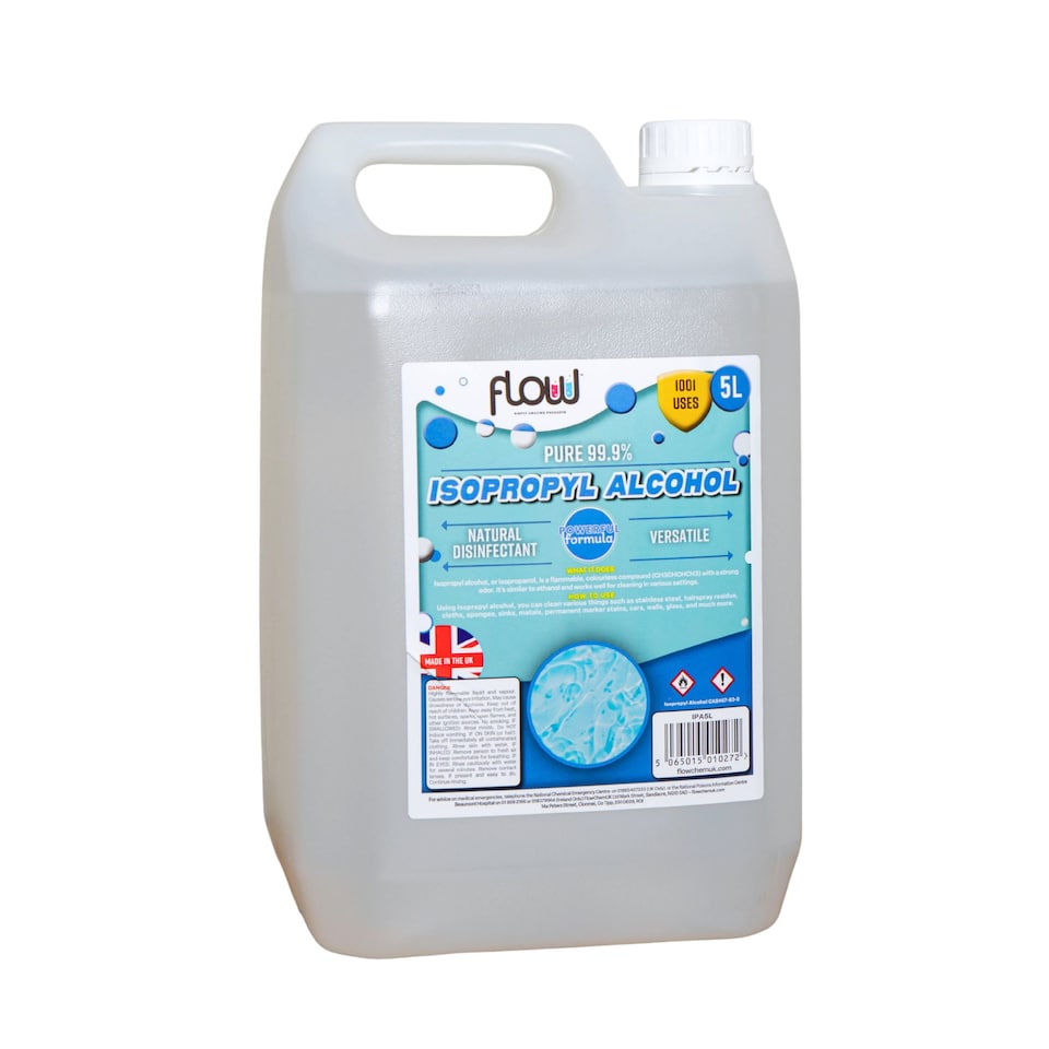 image 1 of 5 Litre 99% Isopropyl Alcohol Cleaning Solution
