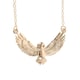 image 2 of Something Different Night Owl Necklace & Card - Navy/Gold - One Size Blue | One Size