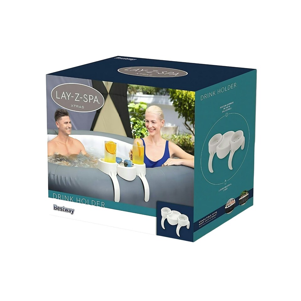image 1 of Lay-Z-Spa Hot Tub Drinks and Food Holder Inflatable Spa Accessory