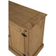image 3 of Mercers Furniture Corona 2 Door Cupboard Small Sideboard Solid Wood Pine Wooden with Mexican Styling