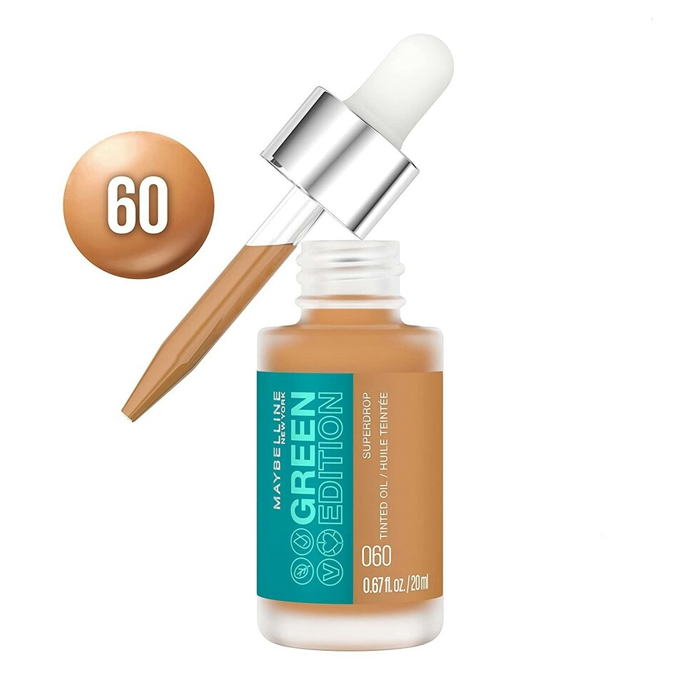 image 1 of Maybelline Green Edition Superdrop Tinted Oil Foundation 60 N/A