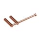 image 1 of COSMIC Toilet roll holder, Brushed copper PVD, LOGIC Collection