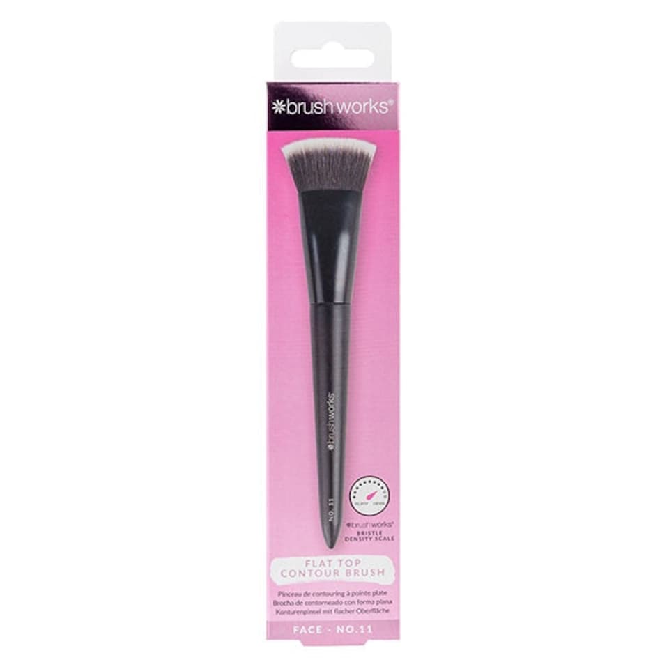 image 1 of Brushworks No. 11 Flat Top Contour Brush