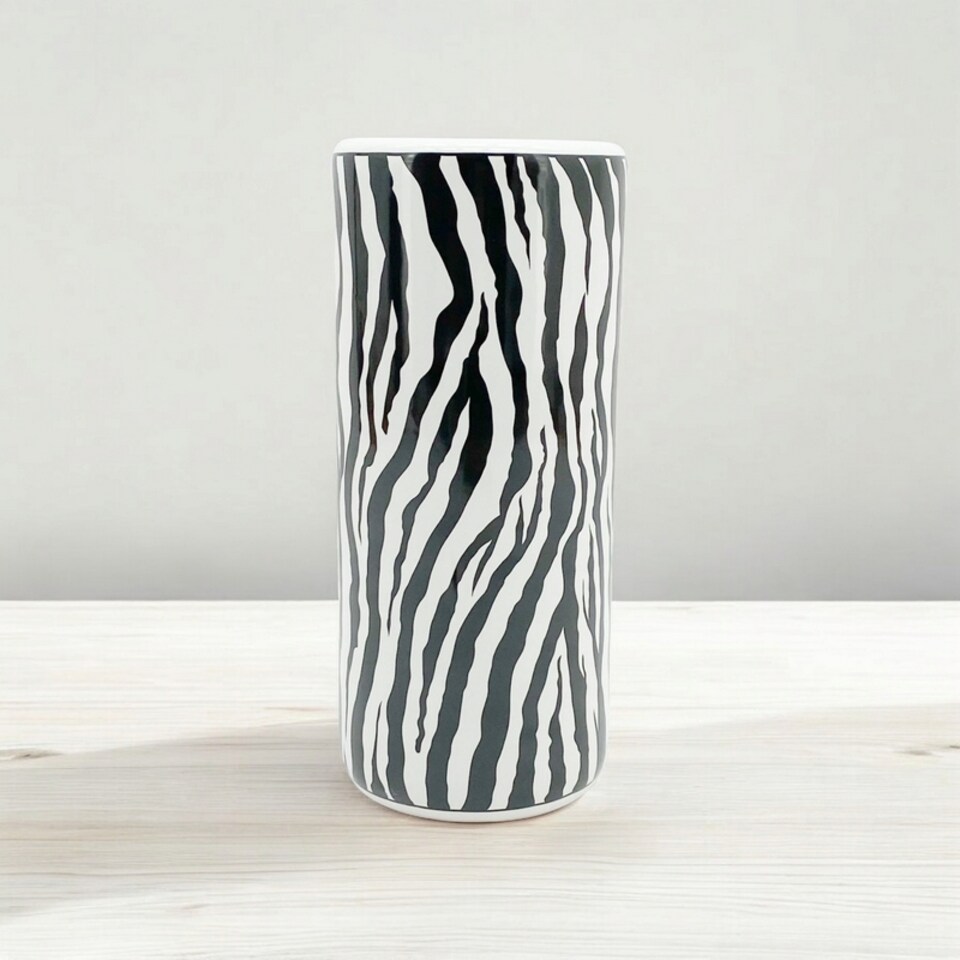 image 1 of 18 Inch Zebra Umbrella Stand - L20 x W20 x H46 cm