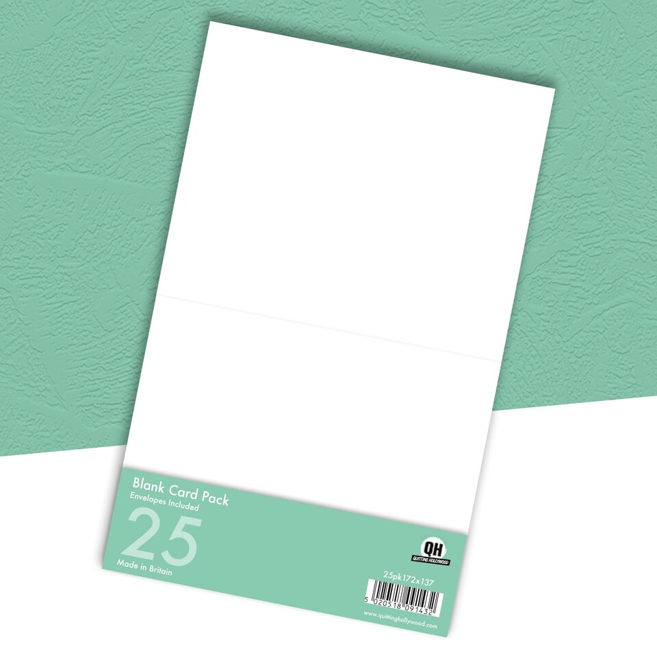 image 1 of 25 Pack of Blank Cards and Envelopes Quality 300GSM Card Stock with Envelope Card Size 172mm x 137mm Envelope Size 175mm x 145mm