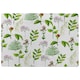 image 1 of Selection of Leaves & Flowers (Rug) Green | Medium: 80x150cm