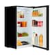image 2 of Cookology UCFR88BK under counter Freestanding Fridge in Black - 93 Litre Capacity - Adjustable Temperature Control & Legs - Reversible Door