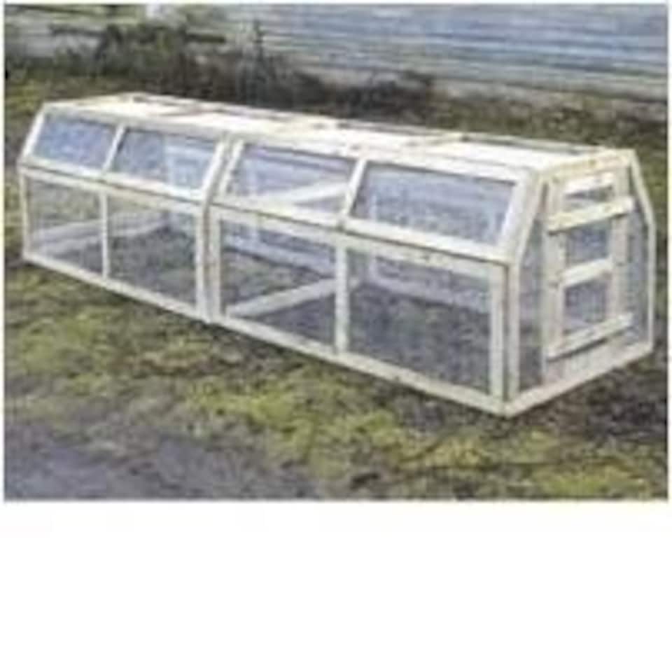 Run for Chalet Duck Houses - L182.9 x W91.4 cm Brown | One Size