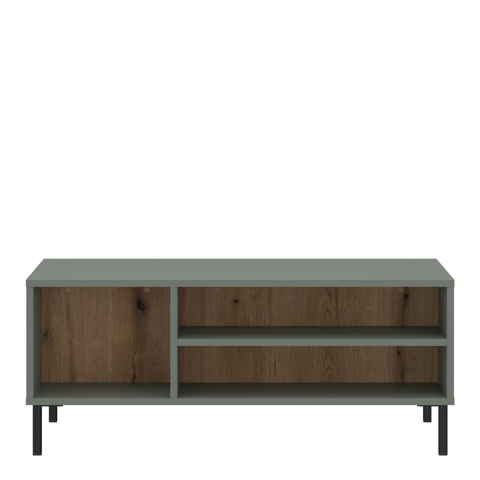 image 1 of Darwin Coffee Table in Green and Oak