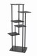 image 3 of Living and Home 6-Tier Modern Plant Stand Shelf Plant Display Rack | Black | 6 Tiers