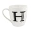 H - White