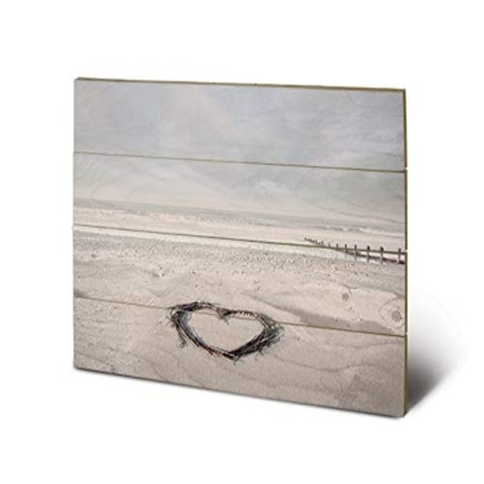 D - LOVE GOES ON FOREVER - SMALL WOOD - IAN WINSTANLEY - WOOD PANEL