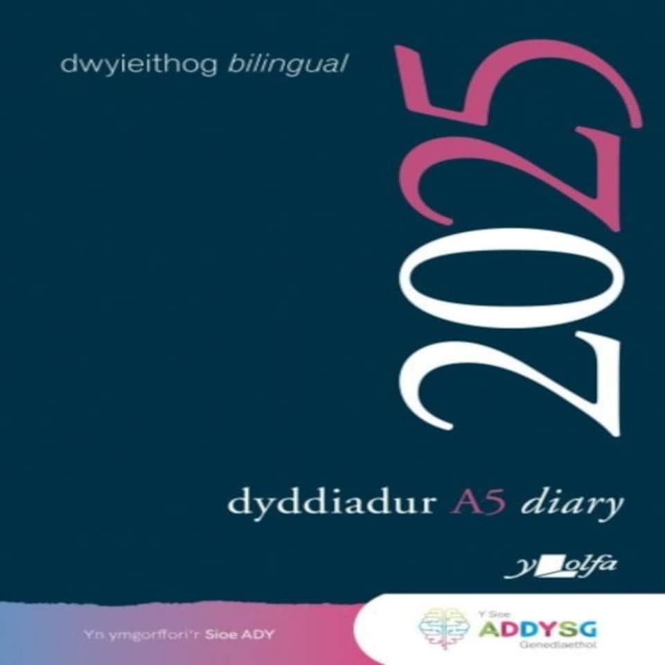 Dyddiadur Addysg A5 Y Lolfa 2025 Diary