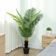 image 8 of HOMCOM 150cm Artificial Areca Palm Tree with PE Leaves and Flocked Soil | Green | Green