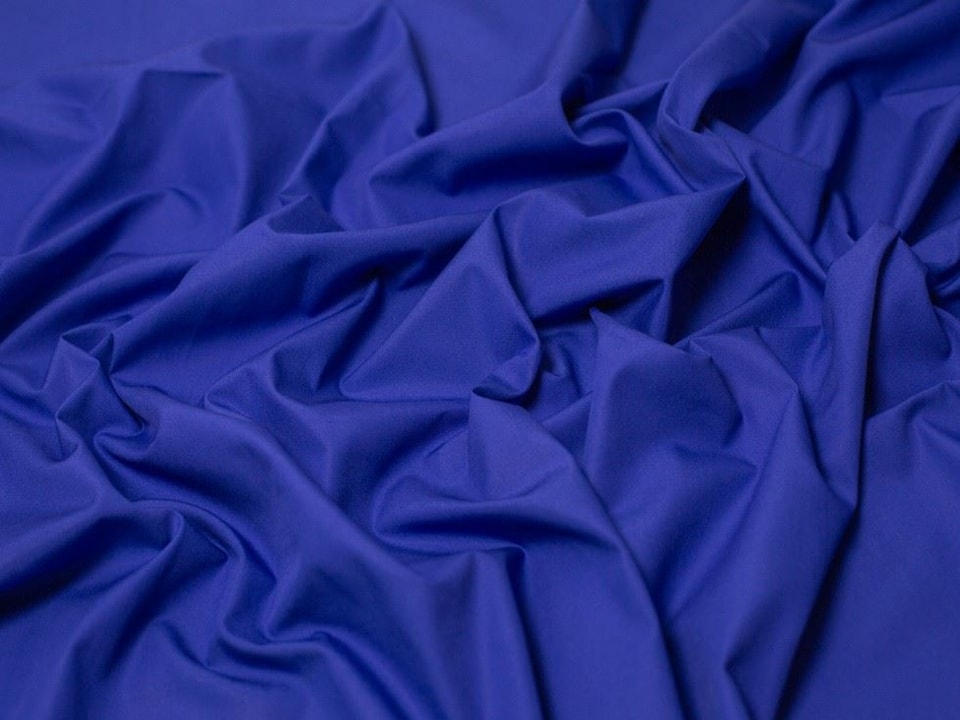 Minerva Core Range Blue Light 100% Cotton Poplin Fabric for Dressmaking, Quilting, 112.5cm / 44" Wide - per metre